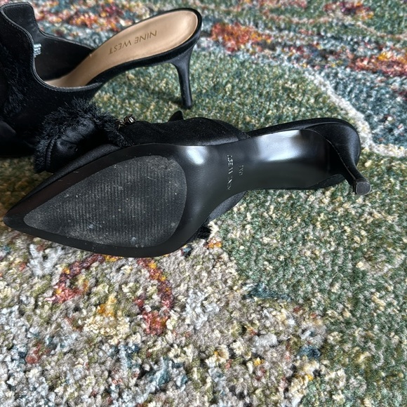 NINE WEST HEELS SHOES IN SZ 6M… WORN ONE TIME TO A WEDDING…3” HEEL…LIKE NEW! - Picture 6 of 8